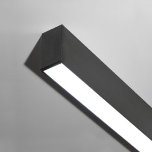 Perfil Lineal LED Dyna 1200 mm Negro